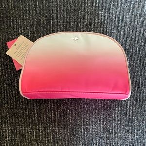 Kate Spade Ombré Pink Cosmetic Bag